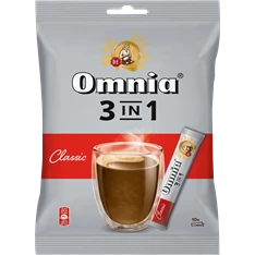 Douwe Egberts Omnia Classic 3in1 10x17,5g instant kávékeverék csomag Douwe Egberts Omnia Classic 3in1 10x17,5g instant kávékeverék csomag