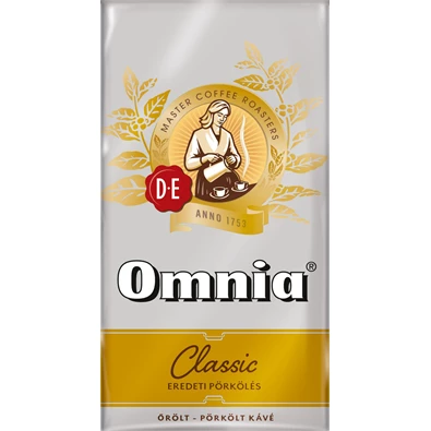 Douwe Egberts Omnia Classic 500 g pörkölt-őrölt kávé Douwe Egberts Omnia Classic 500 g pörkölt-őrölt kávé