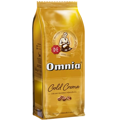 Douwe Egberts Omnia Gold 1000 g szemes kávé Douwe Egberts Omnia Gold 1000 g szemes kávé