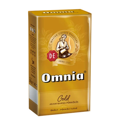 Douwe Egberts Omnia Gold 250 g pörkölt-őrölt kávé