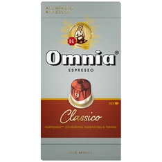 Douwe Egberts Omnia Classico Nespresso kompatibilis 10 db kávékapszula Douwe Egberts Omnia Classico Nespresso kompatibilis 10 db kávékapszula
