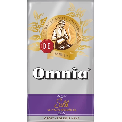 Douwe Egberts Omnia Silk 1000 g pörkölt-őrölt kávé Douwe Egberts Omnia Silk 1000 g pörkölt-őrölt kávé