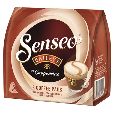 Douwe Egberts Senseo Cappuccino Baileys 8 db kávépárna Douwe Egberts Senseo Cappuccino Baileys 8 db kávépárna