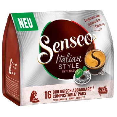 Douwe Egberts Senseo Italian Style Intenso 16 db kávépárna Douwe Egberts Senseo Italian Style Intenso 16 db kávépárna