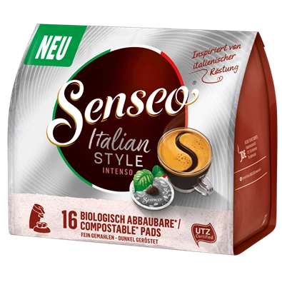 Douwe Egberts Senseo Italian Style Intenso 16 db kávépárna Douwe Egberts Senseo Italian Style Intenso 16 db kávépárna