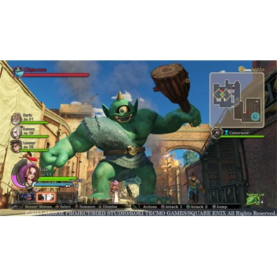 Dragon Quest Heroes The World Trees Woe And The Blight Below PS4 játékszoftver Dragon Quest Heroes The World Trees Woe And The Blight Below PS4 játékszoftver