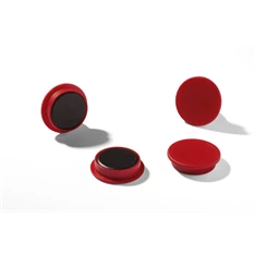 Durable 32mm 4db piros mágnes Durable 32mm 4db piros mágnes