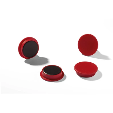 Durable 32mm 4db piros mágnes Durable 32mm 4db piros mágnes