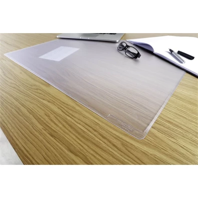 Durable Duraglas 530x400mm áttetsző asztali könyöklő Durable Duraglas 530x400mm áttetsző asztali könyöklő