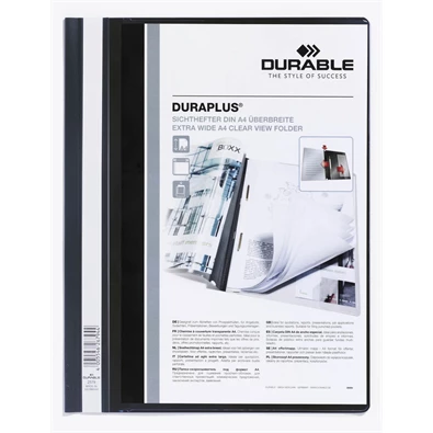 Durable Duraplus fekete gyorsfűző Durable Duraplus fekete gyorsfűző