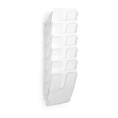 Durable Flexiplus A4 6 rekeszes átlásztó prospektustartó Durable Flexiplus A4 6 rekeszes átlásztó prospektustartó