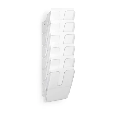 Durable Flexiplus A4 6 rekeszes átlásztó prospektustartó Durable Flexiplus A4 6 rekeszes átlásztó prospektustartó