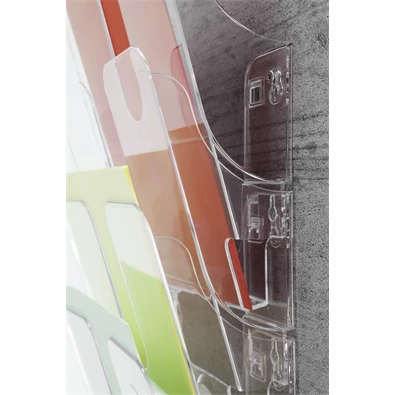 Durable Flexiplus A4 6 rekeszes átlásztó prospektustartó Durable Flexiplus A4 6 rekeszes átlásztó prospektustartó