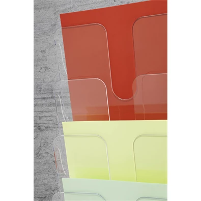 Durable Flexiplus A4 6 rekeszes átlásztó prospektustartó Durable Flexiplus A4 6 rekeszes átlásztó prospektustartó