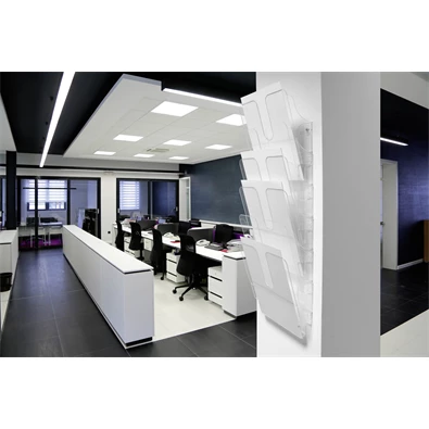 Durable Flexiplus A4 6 rekeszes átlásztó prospektustartó Durable Flexiplus A4 6 rekeszes átlásztó prospektustartó