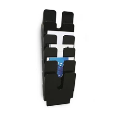 Durable Flexiplus A4 6 rekeszes fekete prospektustartó Durable Flexiplus A4 6 rekeszes fekete prospektustartó