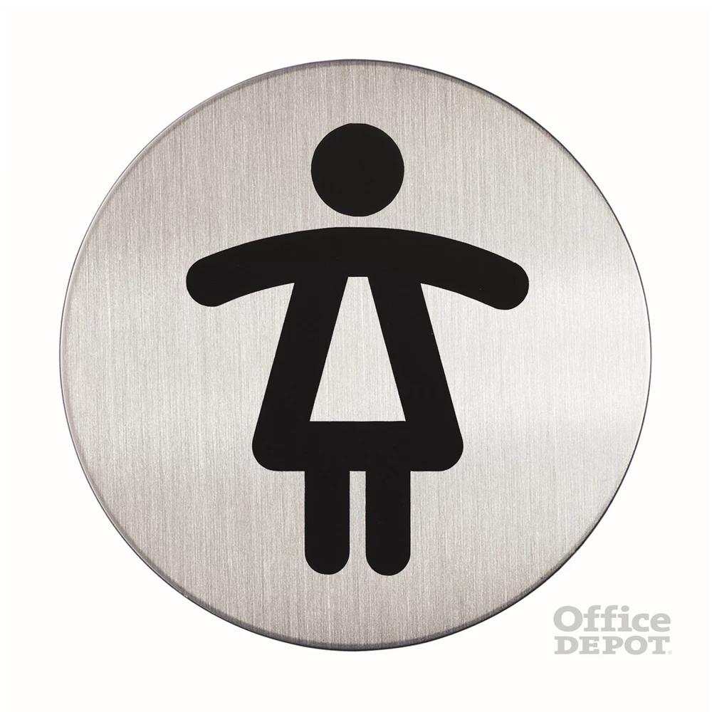 Durable Picto átm. 83 mm Női WC piktogram