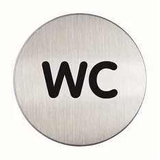 Durable Picto átm. 83 mm WC piktogram Durable Picto átm. 83 mm WC piktogram