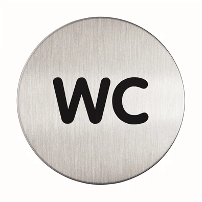 Durable Picto átm. 83 mm WC piktogram Durable Picto átm. 83 mm WC piktogram