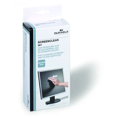 Durable SCREENCLEAN monitor tisztító szett Durable SCREENCLEAN monitor tisztító szett