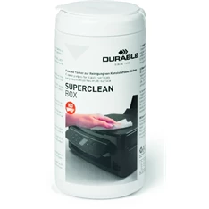 Durable SUPERCLEAN BOX 100 műanyag felületre tisztítókendő Durable SUPERCLEAN BOX 100 műanyag felületre tisztítókendő