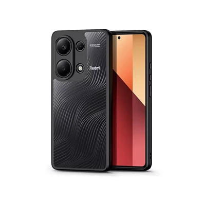 Dux Ducis Aimo DD008683 Xiaomi Redmi Note 13 Pro 4G/Poco M6 PRO 4G fekete/átlátszó hátlap Dux Ducis Aimo DD008683 Xiaomi Redmi Note 13 Pro 4G/Poco M6 PRO 4G fekete/átlátszó hátlap