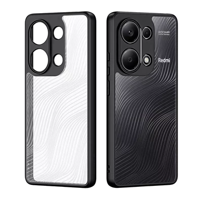 Dux Ducis Aimo DD008683 Xiaomi Redmi Note 13 Pro 4G/Poco M6 PRO 4G fekete/átlátszó hátlap Dux Ducis Aimo DD008683 Xiaomi Redmi Note 13 Pro 4G/Poco M6 PRO 4G fekete/átlátszó hátlap
