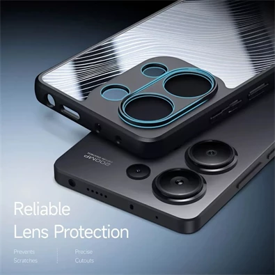 Dux Ducis Aimo DD008683 Xiaomi Redmi Note 13 Pro 4G/Poco M6 PRO 4G fekete/átlátszó hátlap Dux Ducis Aimo DD008683 Xiaomi Redmi Note 13 Pro 4G/Poco M6 PRO 4G fekete/átlátszó hátlap