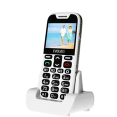 Evolveo Easyphone XD EP-600 2,3" fehér mobiltelefon Evolveo Easyphone XD EP-600 2,3" fehér mobiltelefon