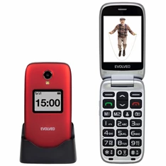 EVOLVEO EasyPhone EP770 2,8" piros mobiltelefon EVOLVEO EasyPhone EP770 2,8" piros mobiltelefon