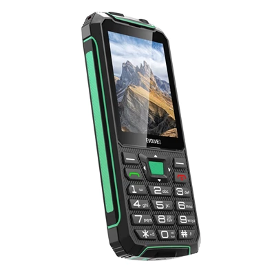 EVOLVEO Strongphone W4 2,8" DualSIM fekete/zöld mobiltelefon EVOLVEO Strongphone W4 2,8" DualSIM fekete/zöld mobiltelefon