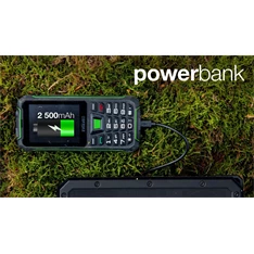 EVOLVEO Strongphone W4 2,8" DualSIM fekete/zöld mobiltelefon EVOLVEO Strongphone W4 2,8" DualSIM fekete/zöld mobiltelefon