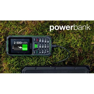 EVOLVEO Strongphone W4 2,8" DualSIM fekete/zöld mobiltelefon EVOLVEO Strongphone W4 2,8" DualSIM fekete/zöld mobiltelefon
