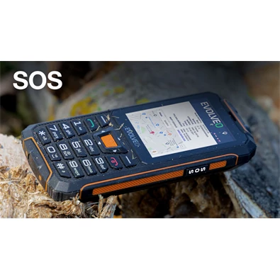 EVOLVEO Strongphone Z6 2,8" DualSIM fekete/narancs mobiltelefon EVOLVEO Strongphone Z6 2,8" DualSIM fekete/narancs mobiltelefon