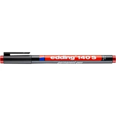Edding 140 S OHP Permanent 0,3 mm piros marker Edding 140 S OHP Permanent 0,3 mm piros marker