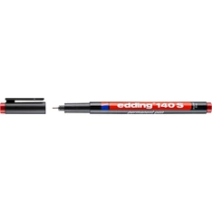 Edding 140 S OHP Permanent 0,3 mm piros marker Edding 140 S OHP Permanent 0,3 mm piros marker