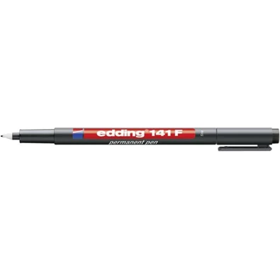 Edding 141 F OHP Permanent 0,6 mm fekete marker Edding 141 F OHP Permanent 0,6 mm fekete marker