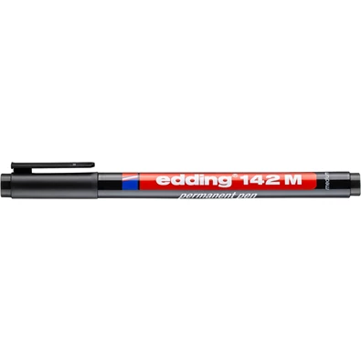 Edding 142 M OHP Permanent 1 mm fekete marker Edding 142 M OHP Permanent 1 mm fekete marker