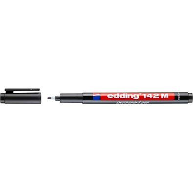 Edding 142 M OHP Permanent 1 mm fekete marker Edding 142 M OHP Permanent 1 mm fekete marker