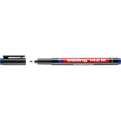 Edding 142 M OHP Permanent 1 mm kék marker Edding 142 M OHP Permanent 1 mm kék marker