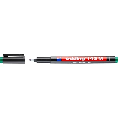 Edding 142 M OHP Permanent 1 mm zöld marker Edding 142 M OHP Permanent 1 mm zöld marker