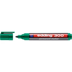 Edding 300 1,5-3 mm Permanent zöld marker Edding 300 1,5-3 mm Permanent zöld marker