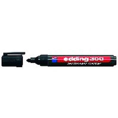 Edding 300 1,5-3mm Permanent BL fekete marker Edding 300 1,5-3mm Permanent BL fekete marker