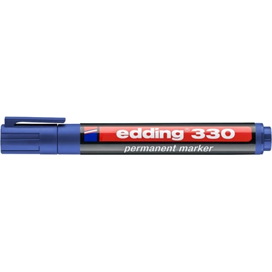 Edding 330 1-5 mm Permanent kék marker Edding 330 1-5 mm Permanent kék marker