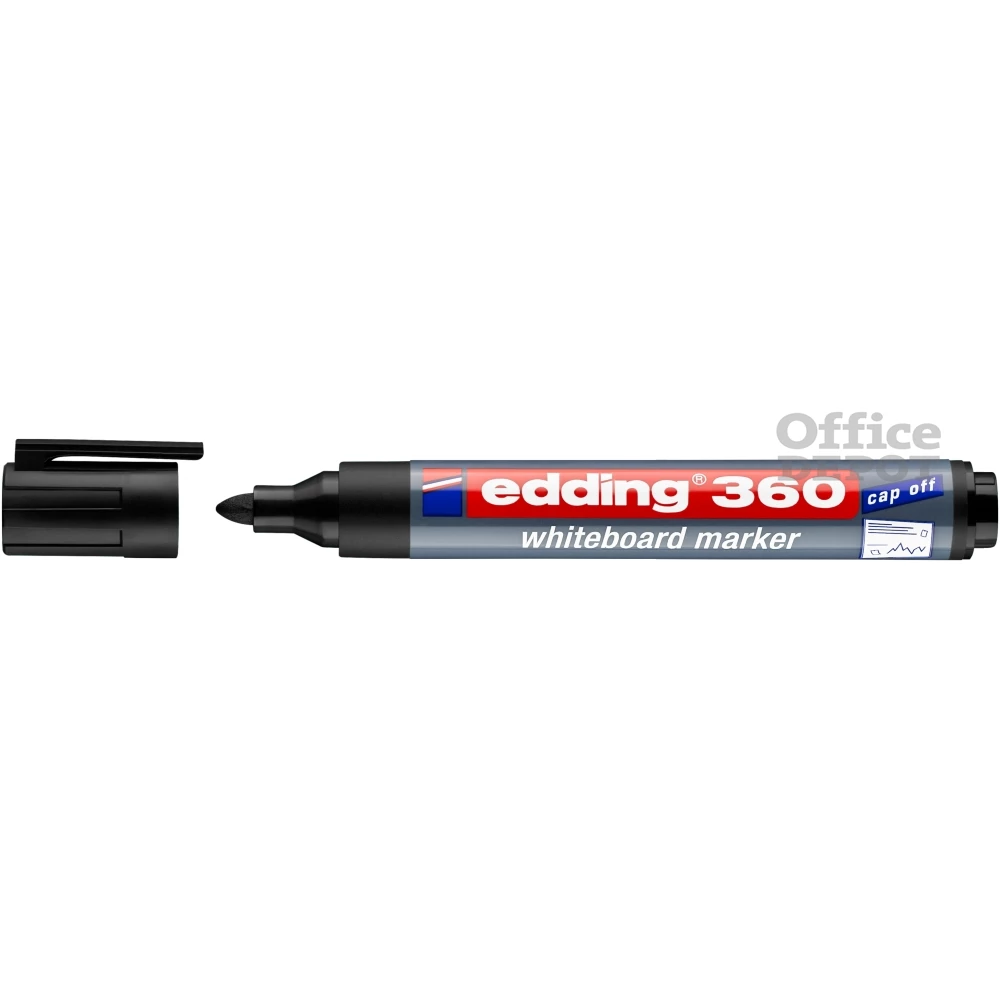 Edding 360 1,5-3mm fekete táblamarker