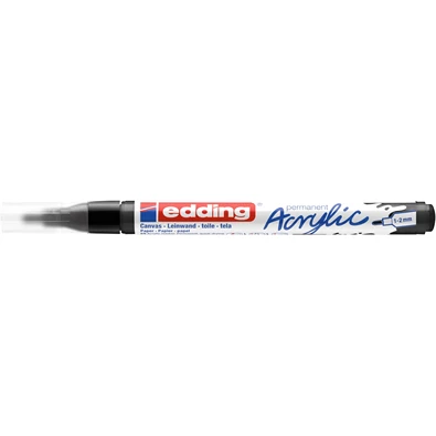 Edding 5300 F fekete színű (901) D10 akril marker Edding 5300 F fekete színű (901) D10 akril marker