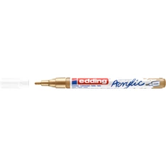Edding 5300 F gazdag arany színű (924) D10 akril marker Edding 5300 F gazdag arany színű (924) D10 akril marker