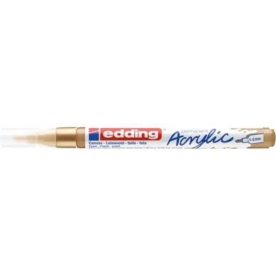 Edding 5300 F gazdag arany színű (924) D10 akril marker Edding 5300 F gazdag arany színű (924) D10 akril marker