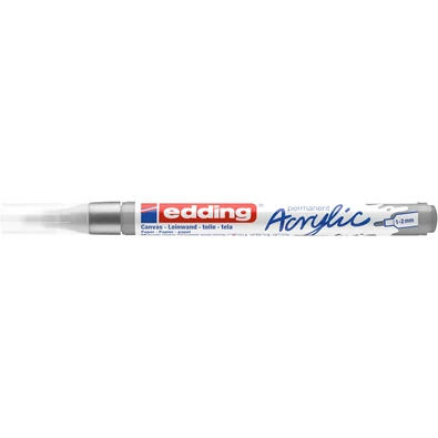 Edding 5300 F gazdag ezüst színű (923) D10 akril marker Edding 5300 F gazdag ezüst színű (923) D10 akril marker