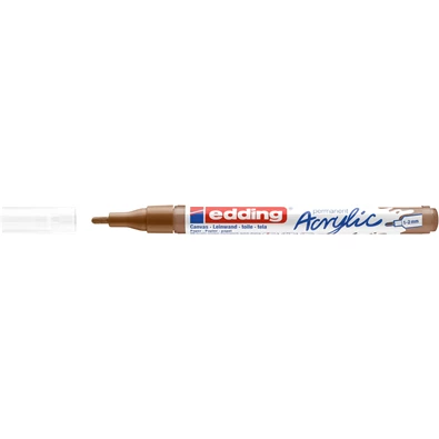 Edding 5300 F mogyoró színű (919) D10 akril marker Edding 5300 F mogyoró színű (919) D10 akril marker